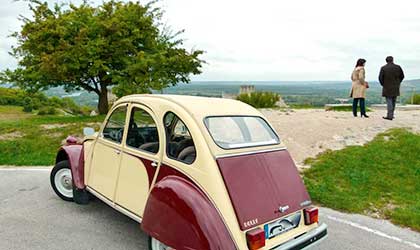 Rally en 2CV découverte des boucles de la Seine