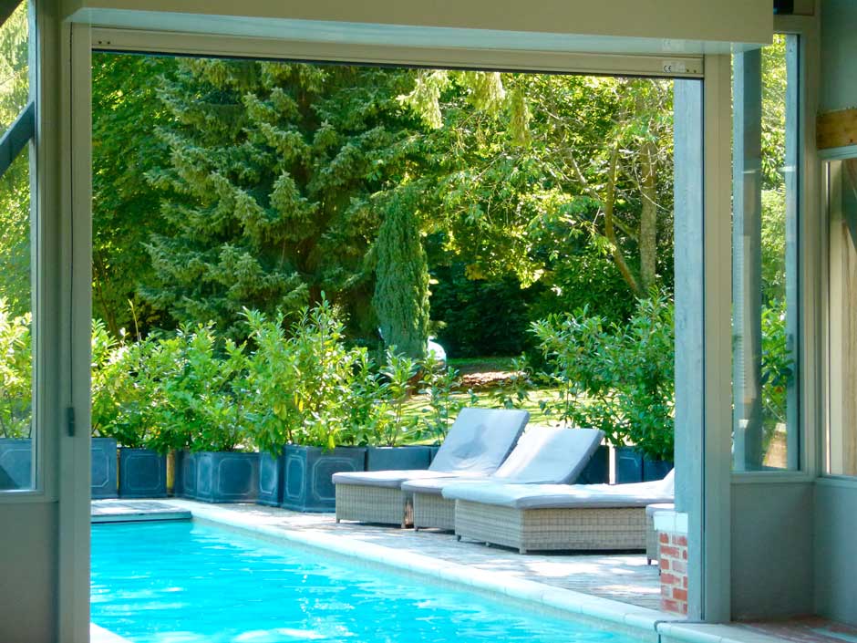 Piscine de l'Hôtel La Licorne à Lyons-la-Forêt